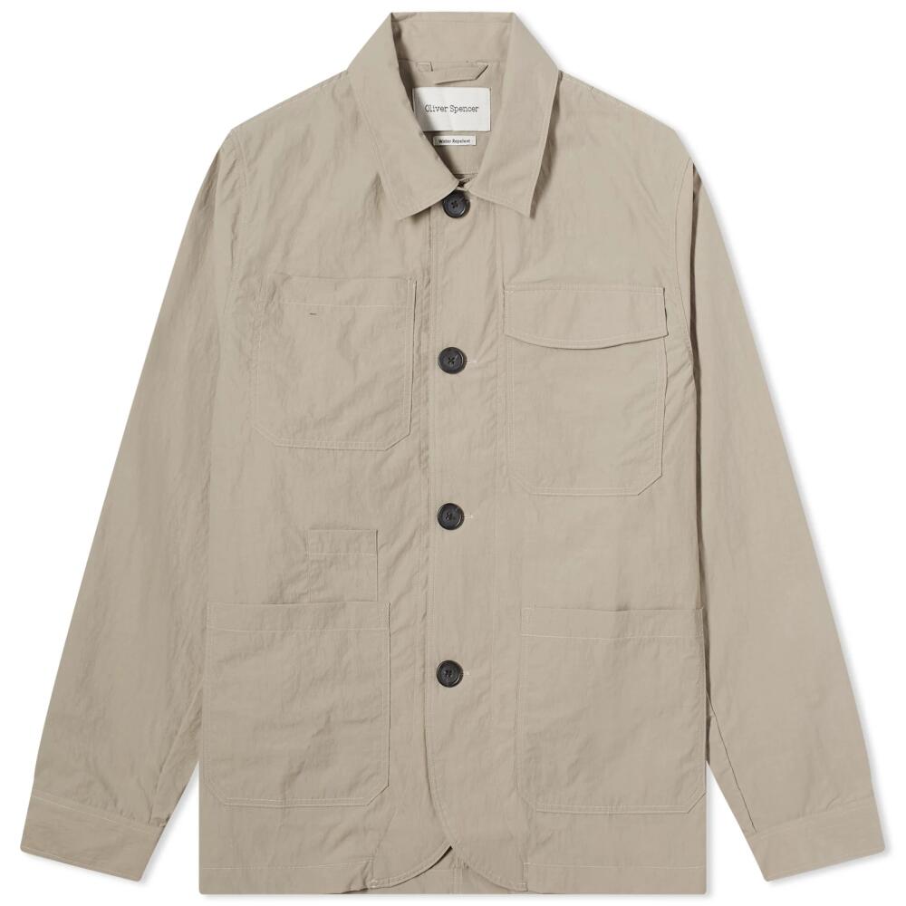 Oliver Spencer Men's Hythe Jacket in Stone Cover