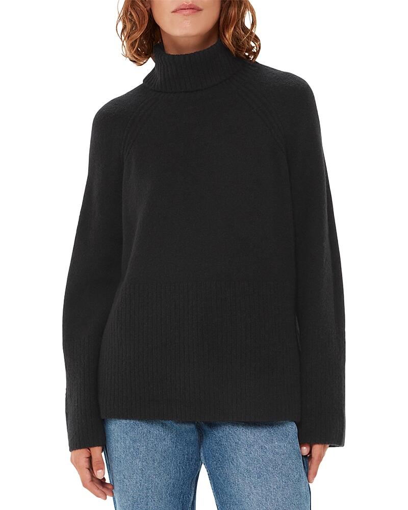 Whistles Textured Turtleneck Sweater Cover