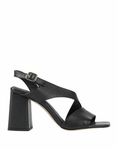 Bruno Premi Woman Sandals Black Leather Cover