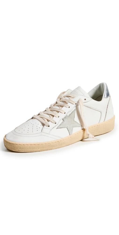 Golden Goose Ball Star Sneakers White/Ice/Silver Cover