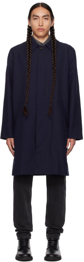 A.P.C. Navy Phil Rallongé Rain Coat Cover