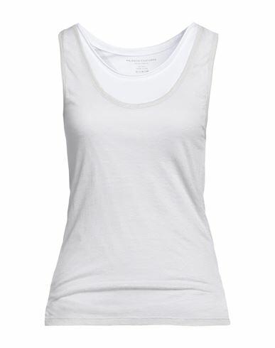 Majestic Filatures Woman Tank top Ivory Linen Cover