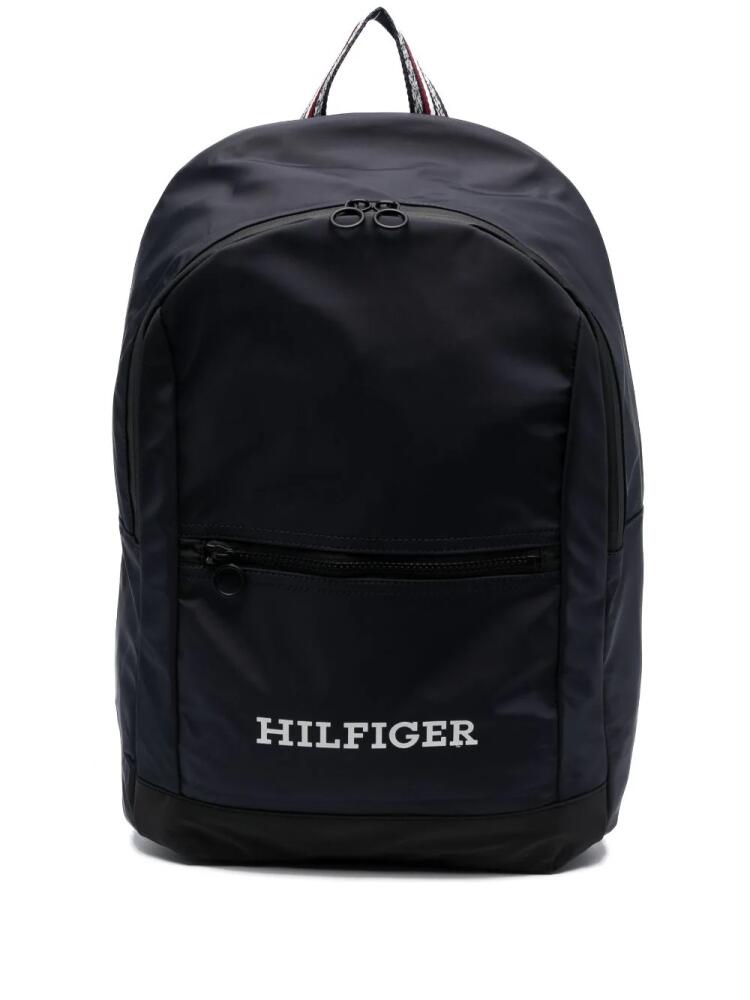 Tommy Hilfiger logo-embroidered backpack - Blue Cover