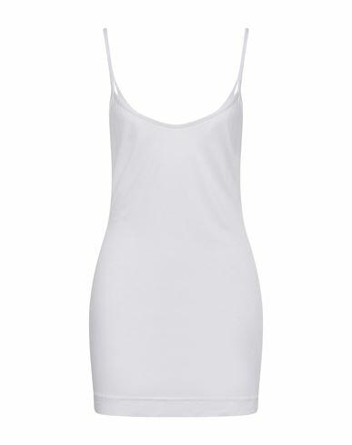 Vivienne Westwood Woman Tank top White Viscose, Elastane Cover