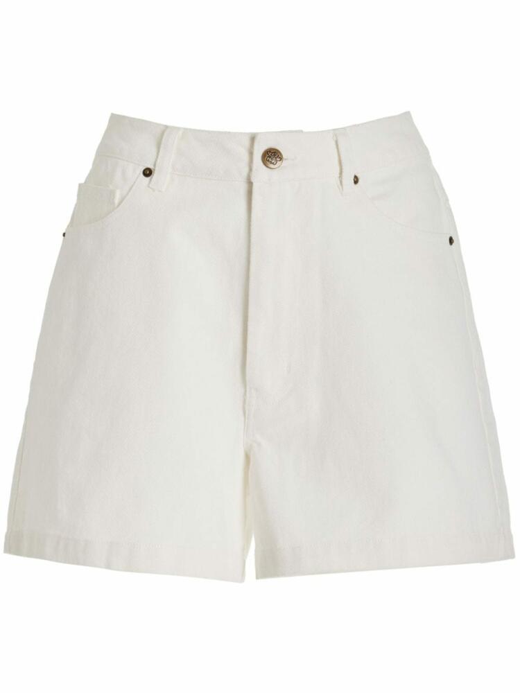 Posse Bailey denim mini shorts - White Cover