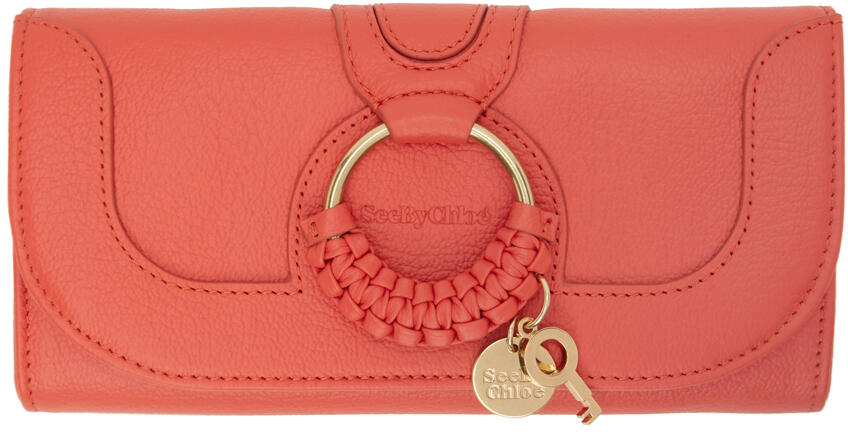 See by Chloé Orange Hana Long Wallet Cover