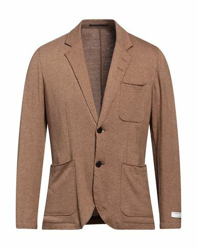 Tiger Of Sweden Man Blazer Camel Wool, Polyamide, Lyocell Cover