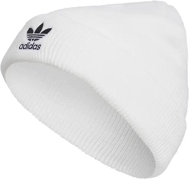 adidas Originals Trefoil Beanie (White/Black 23) Beanies Cover