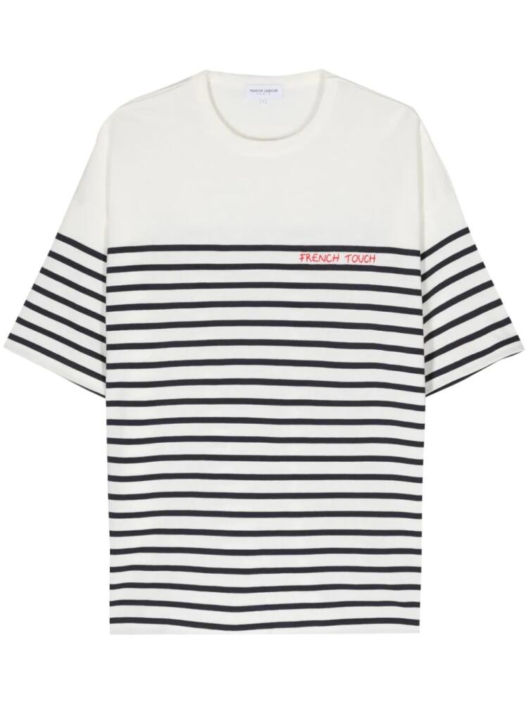 Maison Labiche Montpar striped T-shirt - White Cover