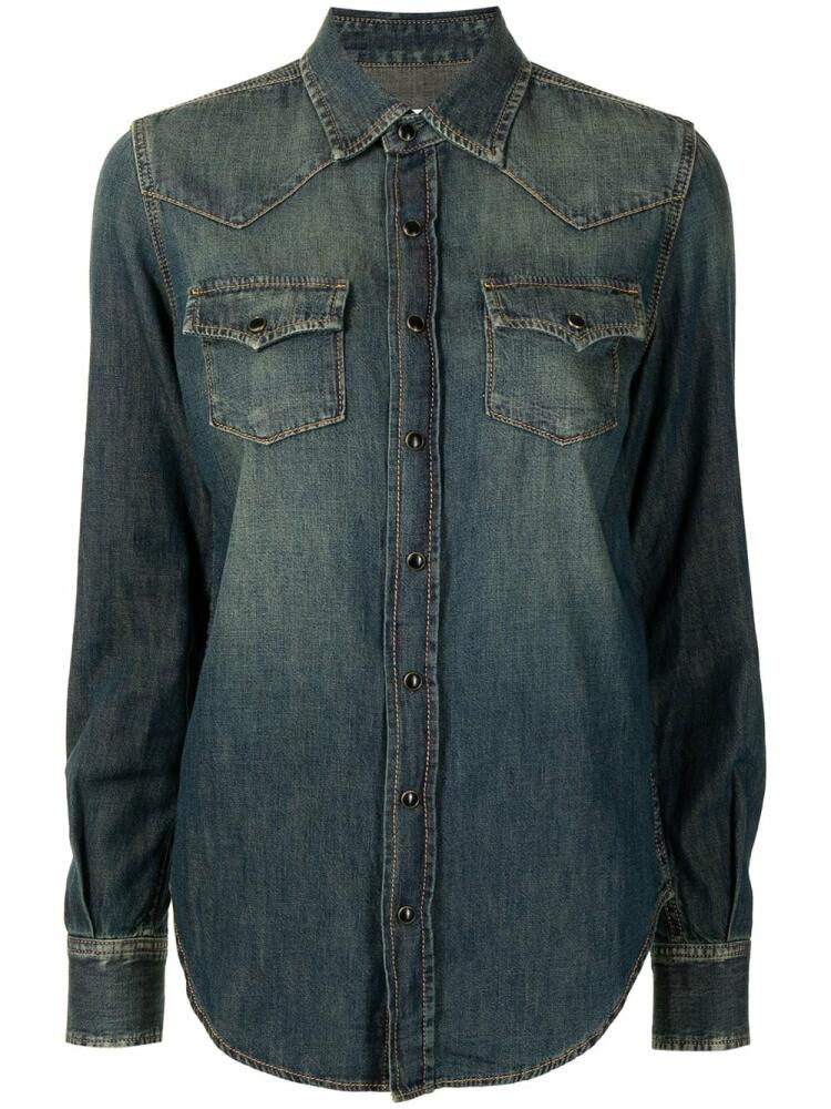 Saint Laurent denim shirt - Blue Cover