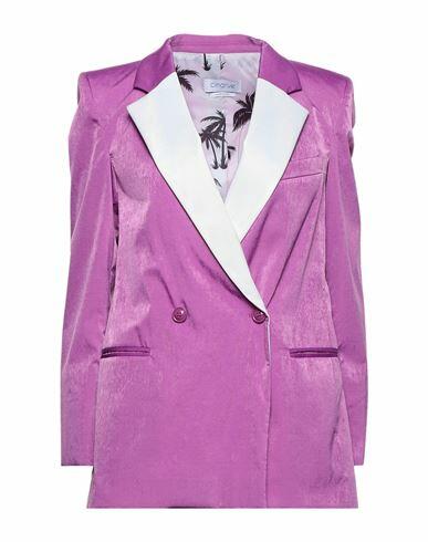 Cinqrue Woman Blazer Mauve Polyester Cover