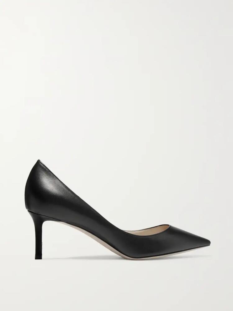 Jimmy Choo - Romy 60 Leather Pumps - Black Cover