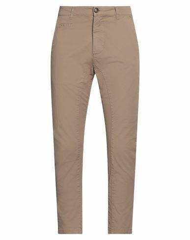 Imperial Man Pants Camel Cotton, Elastane Cover