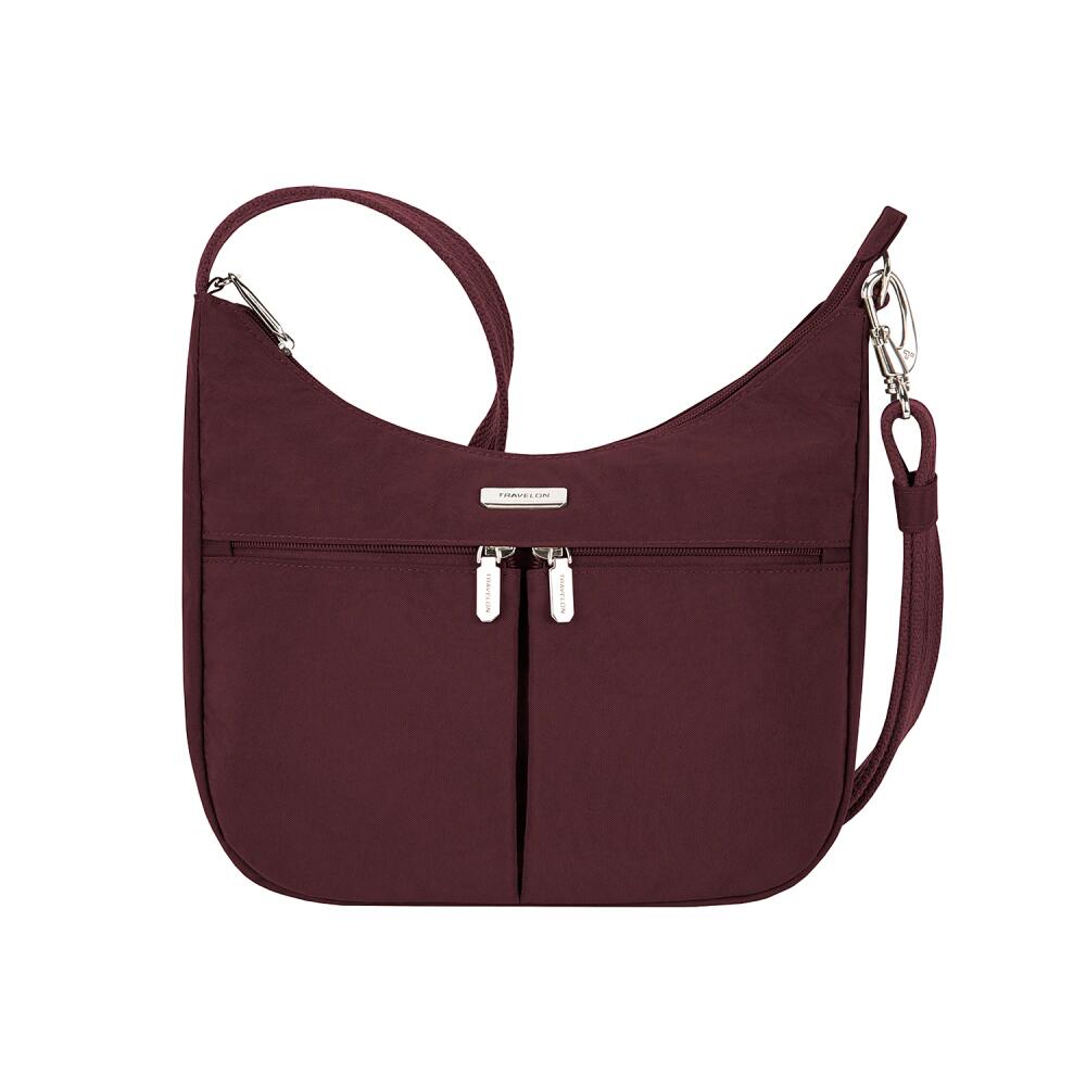 Travelon Essentials Crossbody Bag | Women's | Burgundy Cover