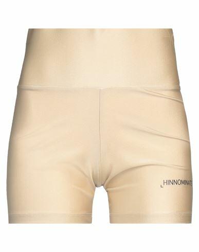 Hinnominate Woman Shorts & Bermuda Shorts Sand Polyamide, Elastane Cover