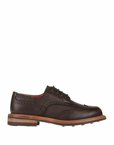 Tricker's Woman Lace-up shoes Dark brown Soft Leather Cover