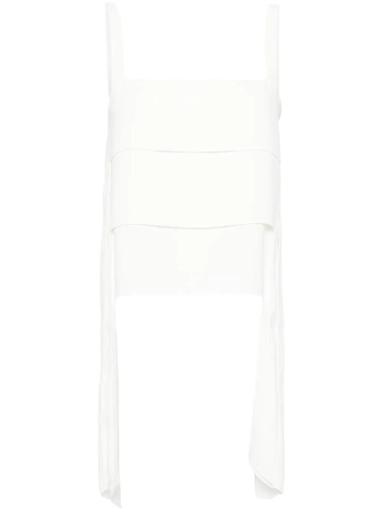 Alexis Avan asymmetric top - White Cover