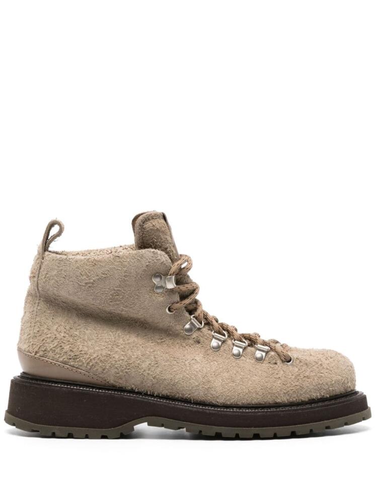 Buttero Alpi suede-leather boots - Neutrals Cover