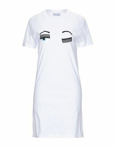 Chiara Ferragni Woman Mini dress White Cotton Cover