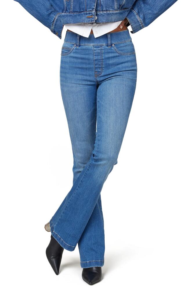 SPANX Flare Leg Pull-On Jeans in Vintage Indigo Cover