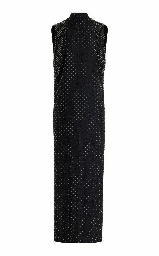 ALAA - Studded Jersey Maxi Dress - Black Cover