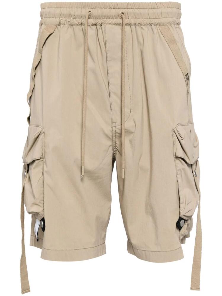 Musium Div. drawstring-waist cargo shorts - Brown Cover