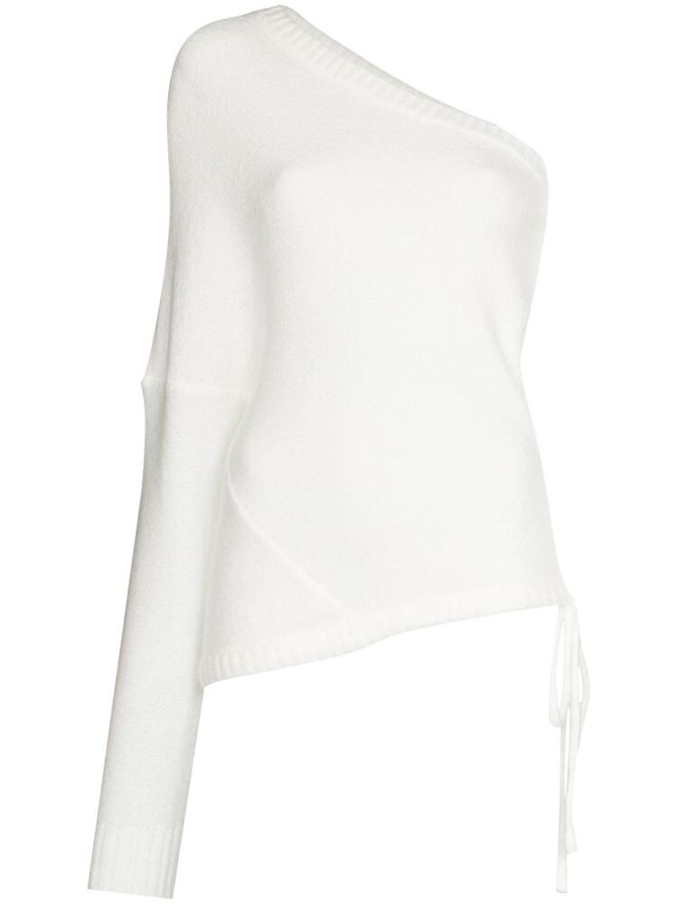 RTA Athena one-shoulder top - White Cover