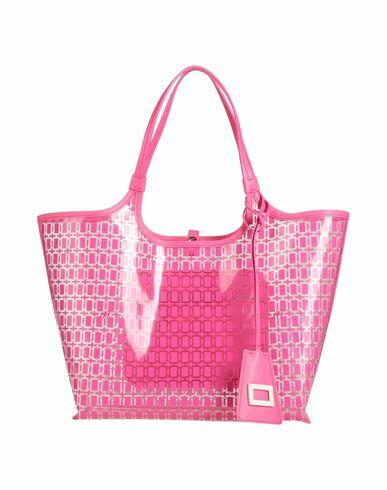 Roger Vivier Woman Handbag Fuchsia PVC - Polyvinyl chloride Cover