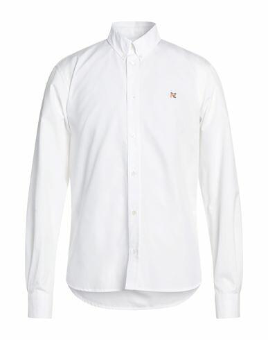 Maison Kitsuné Man Shirt White Cotton Cover