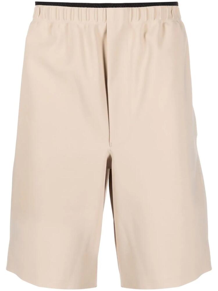 GR10K elasticated-waistband shorts - Neutrals Cover