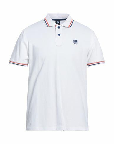 North Sails Man Polo shirt White Cotton Cover