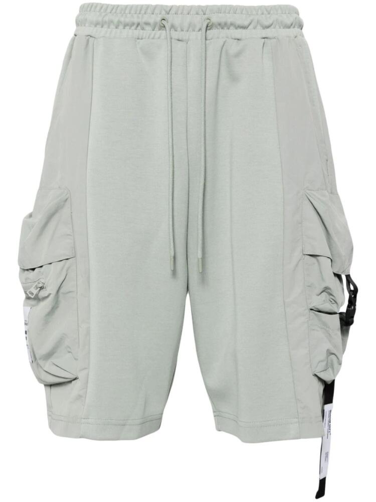 Musium Div. panelled cargo shorts - Green Cover