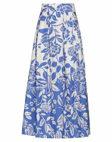 Kaos Woman Maxi skirt Blue Cotton Cover