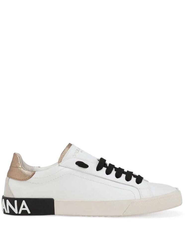 Dolce & Gabbana Portofino low-top sneakers - White Cover