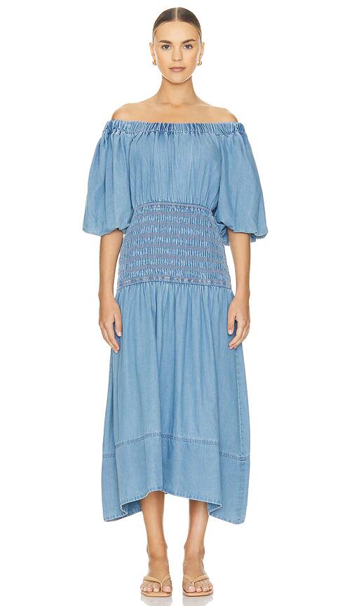 MISA Los Angeles Marilou Dress in Blue Cover