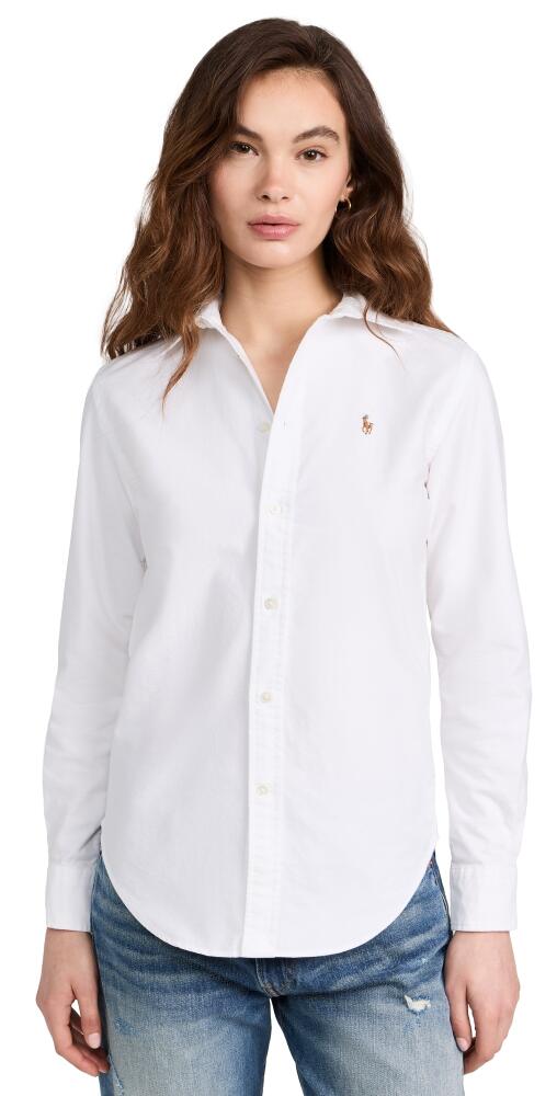 Polo Ralph Lauren Cotton Oxford Long Sleeve Buttondown White Cover