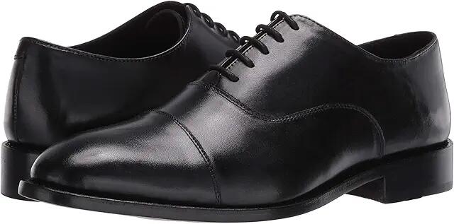 Anthony Veer Clinton Cap Toe Oxford (Black) Men's Shoes Cover