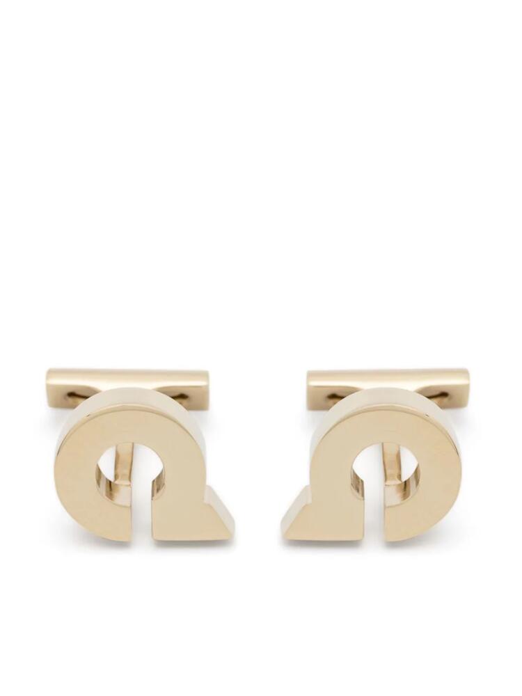 Ferragamo G-shaped cufflinks - Gold Cover