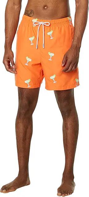 Tommy Bahama Naples Marina Margarita (Rumba Orange) Men's Swimwear Cover