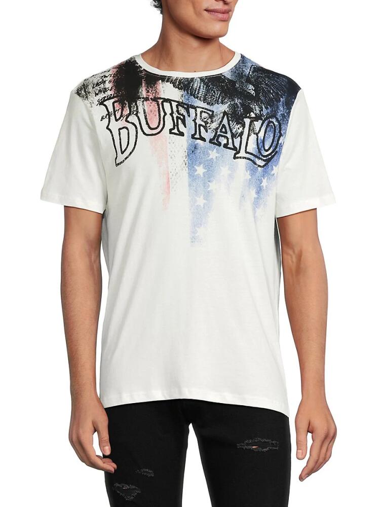 BUFFALO David Bitton Men's Tyon Graphic Tee - Milk Cover