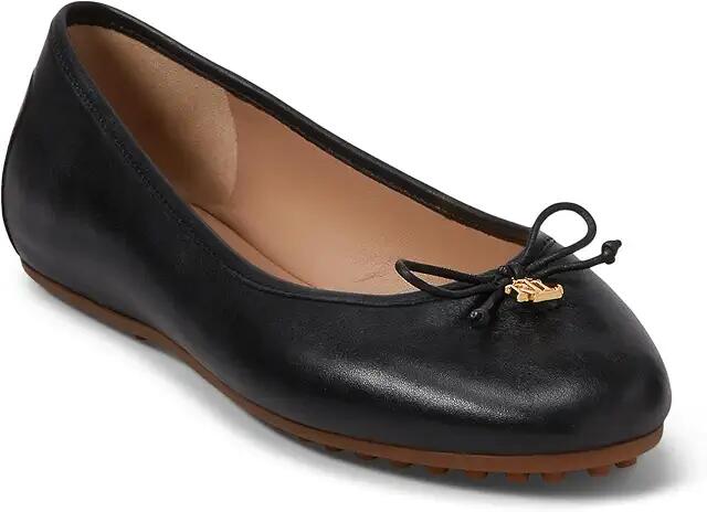 Lauren Ralph Lauren Jayna Driver (Black) Women's Flat Shoes Cover