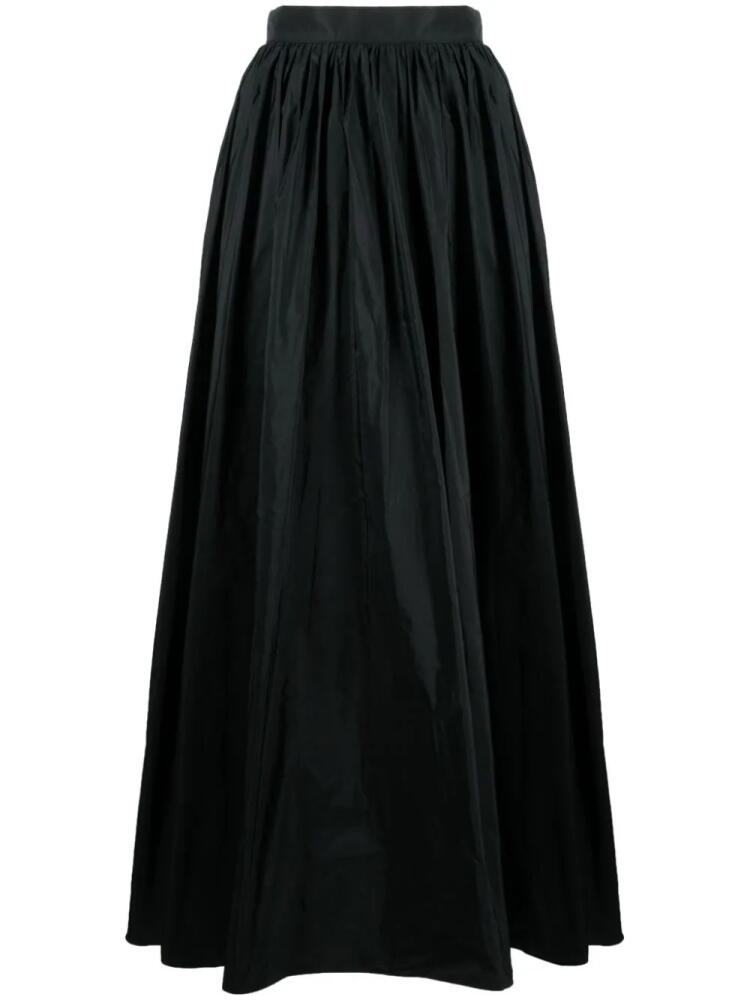 Elie Saab high-waist taffeta maxi skirt - Black Cover