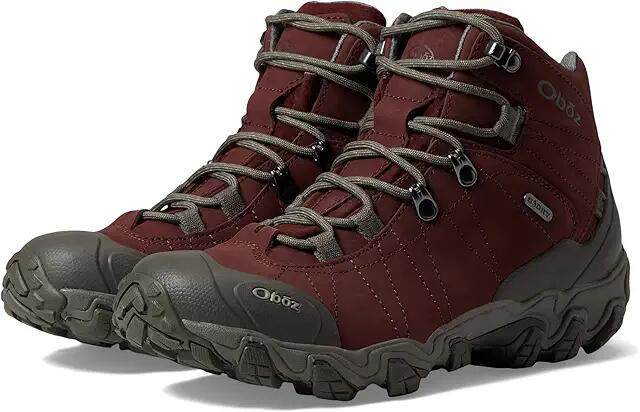 Oboz Bridger BDRY (Port) Women's Hiking Boots Cover