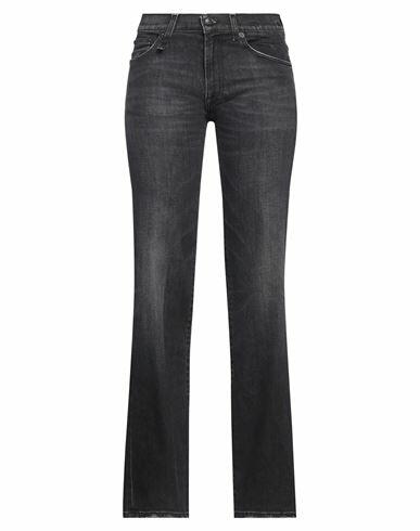 R13 Woman Jeans Black Cotton, Elastane Cover