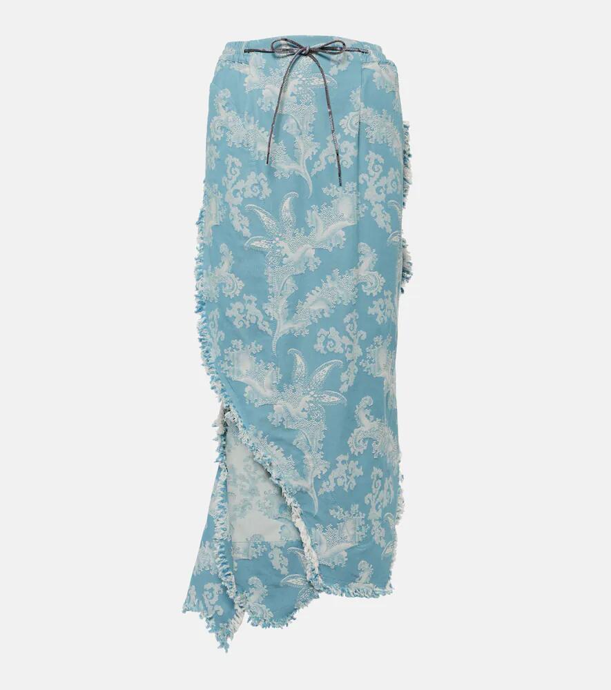 Vivienne Westwood Metro jacquard cotton midi skirt Cover