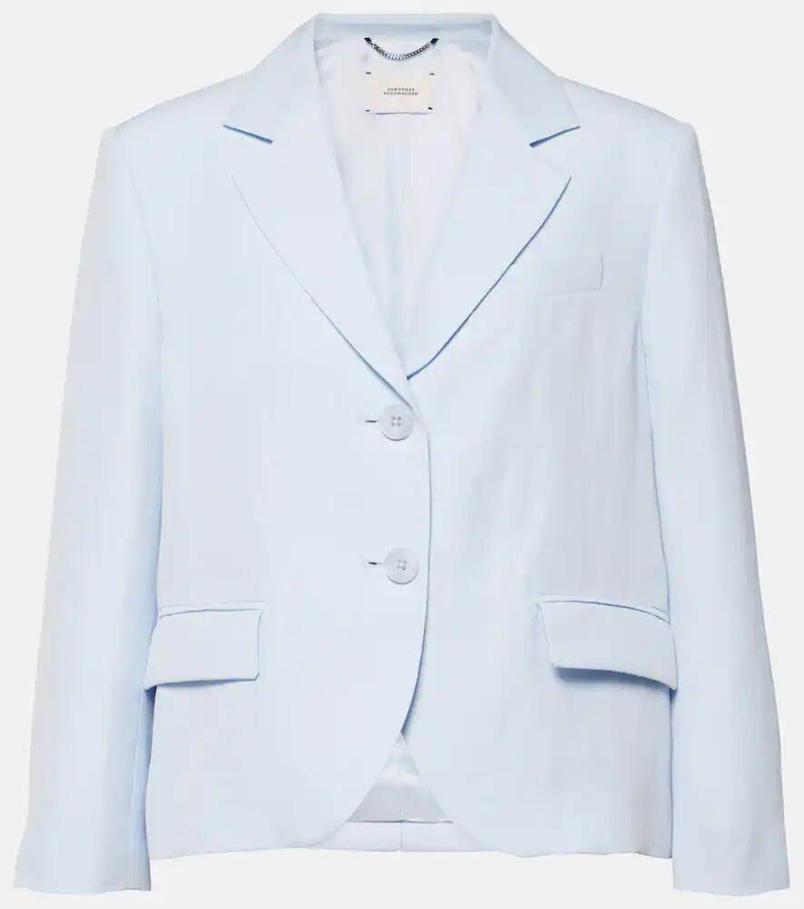 Dorothee Schumacher Summer Cruise cropped blazer Cover