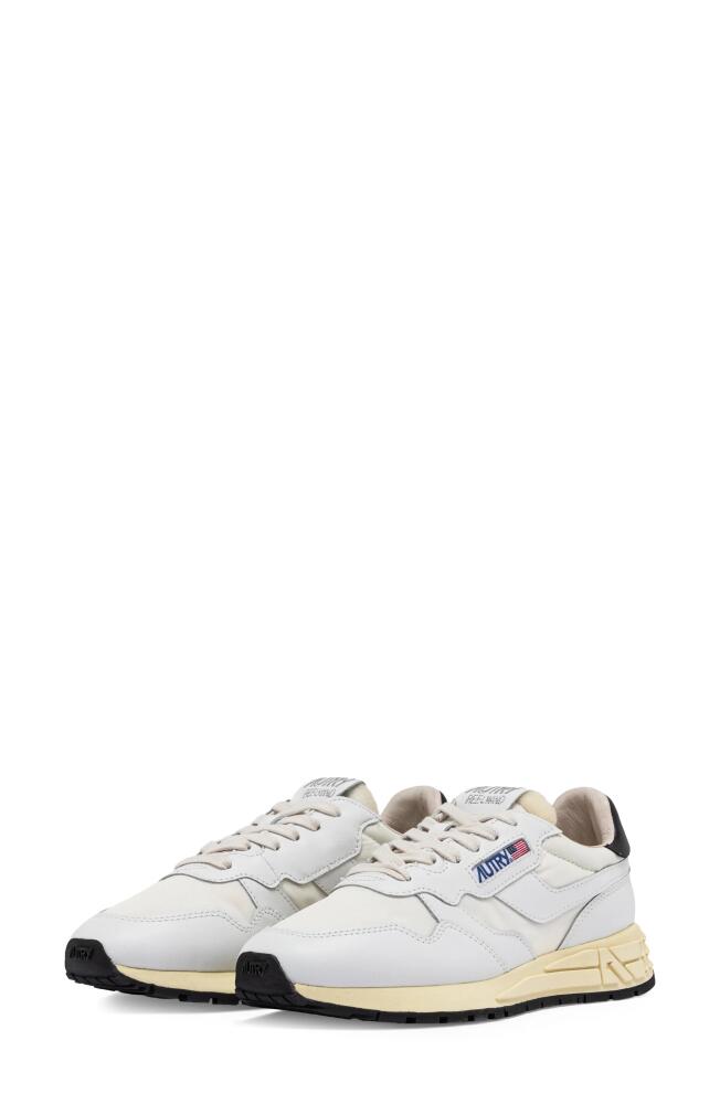 AUTRY Reelwind Low Water Resistant Sneaker in White/White Cover