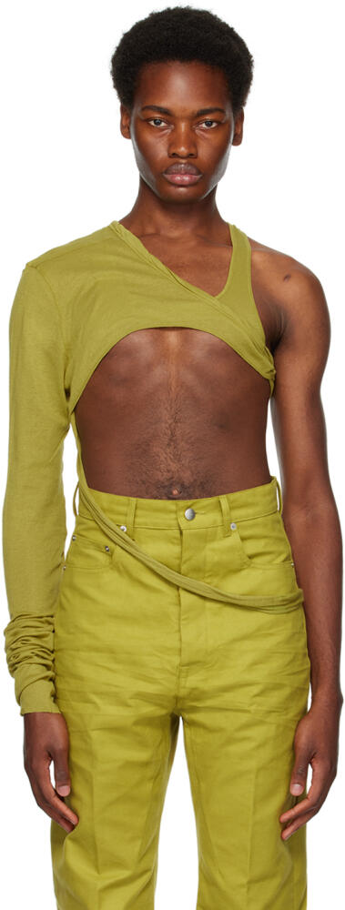 Rick Owens Green Banana Skeletank Tank Top Cover