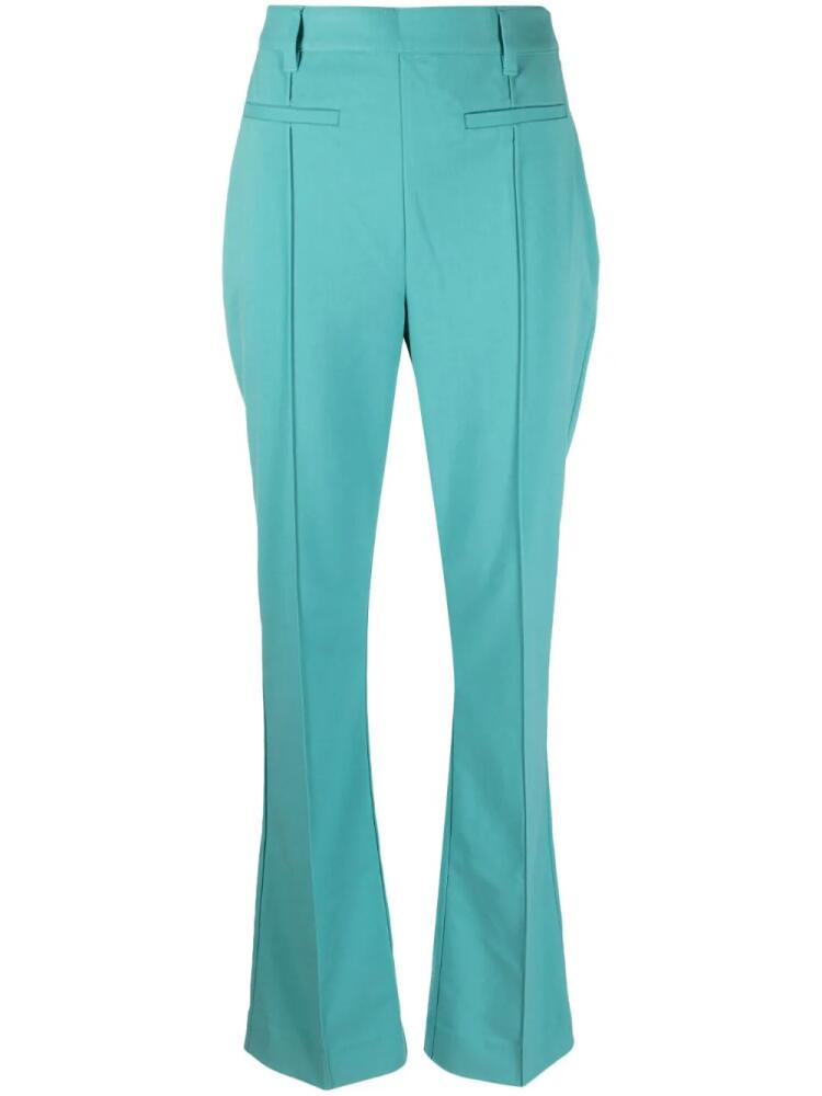 Gestuz CaisaGZ high-waisted trousers - Green Cover