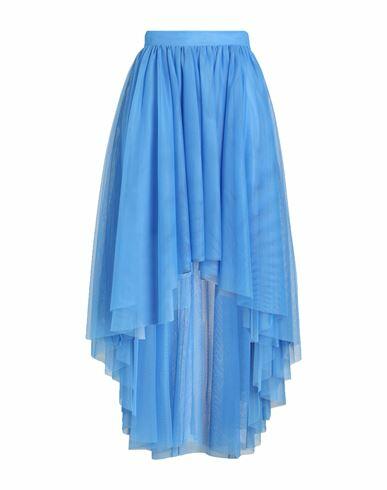 Kaos Woman Mini skirt Sky blue Polyester Cover